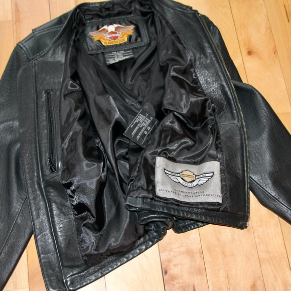 Harley Davidson Leather Jacket (Anniversary) - Picture 5 of 5